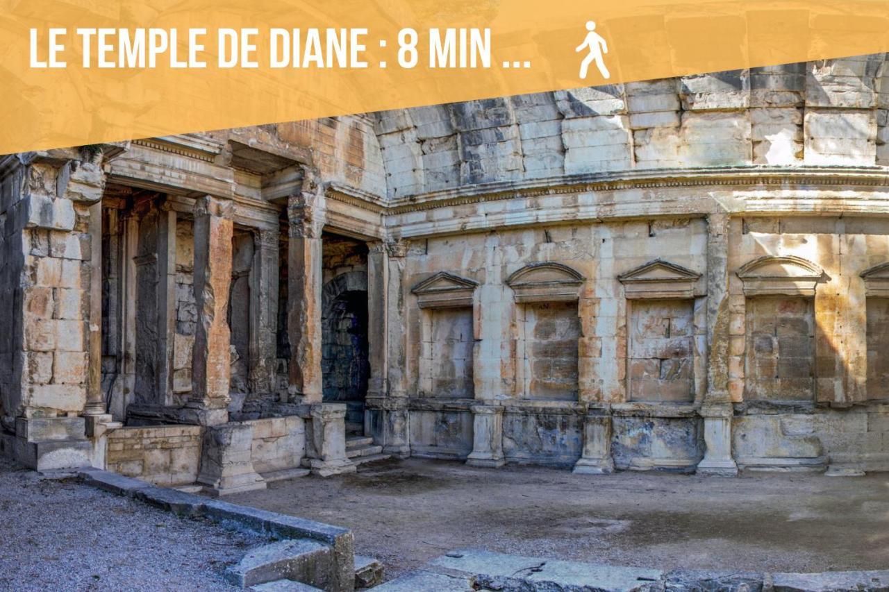 Nimes: Appartement L'Auguste Centre-Ville. Εξωτερικό φωτογραφία
